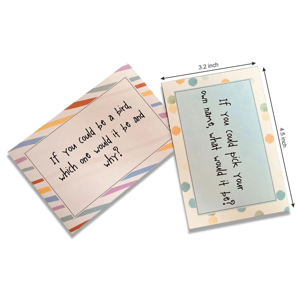 Buy Conversation Starter Flashcards (Pack of 48) - Dimensions - SkilloToys.com
