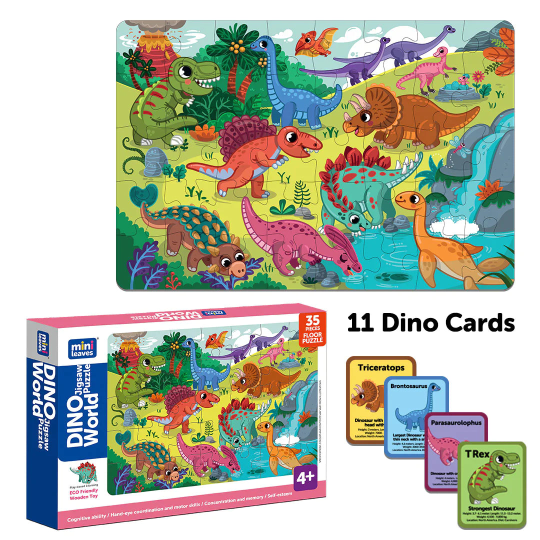 Buy Dino World Jigsaw Puzzle - SkilloToys.com