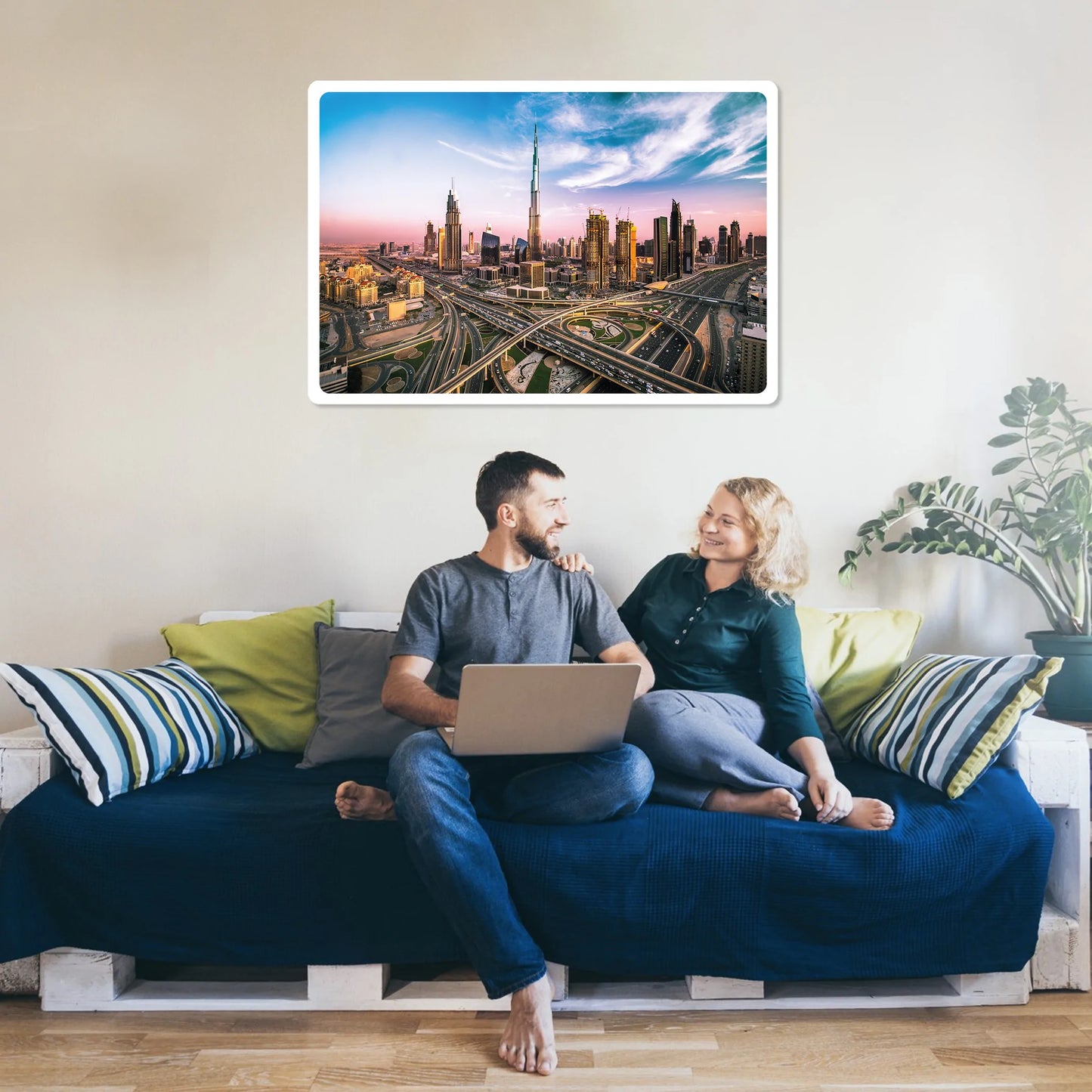 Buy Dubai Skyline Wooden Jigsaw Puzzle - SkilloToys.com