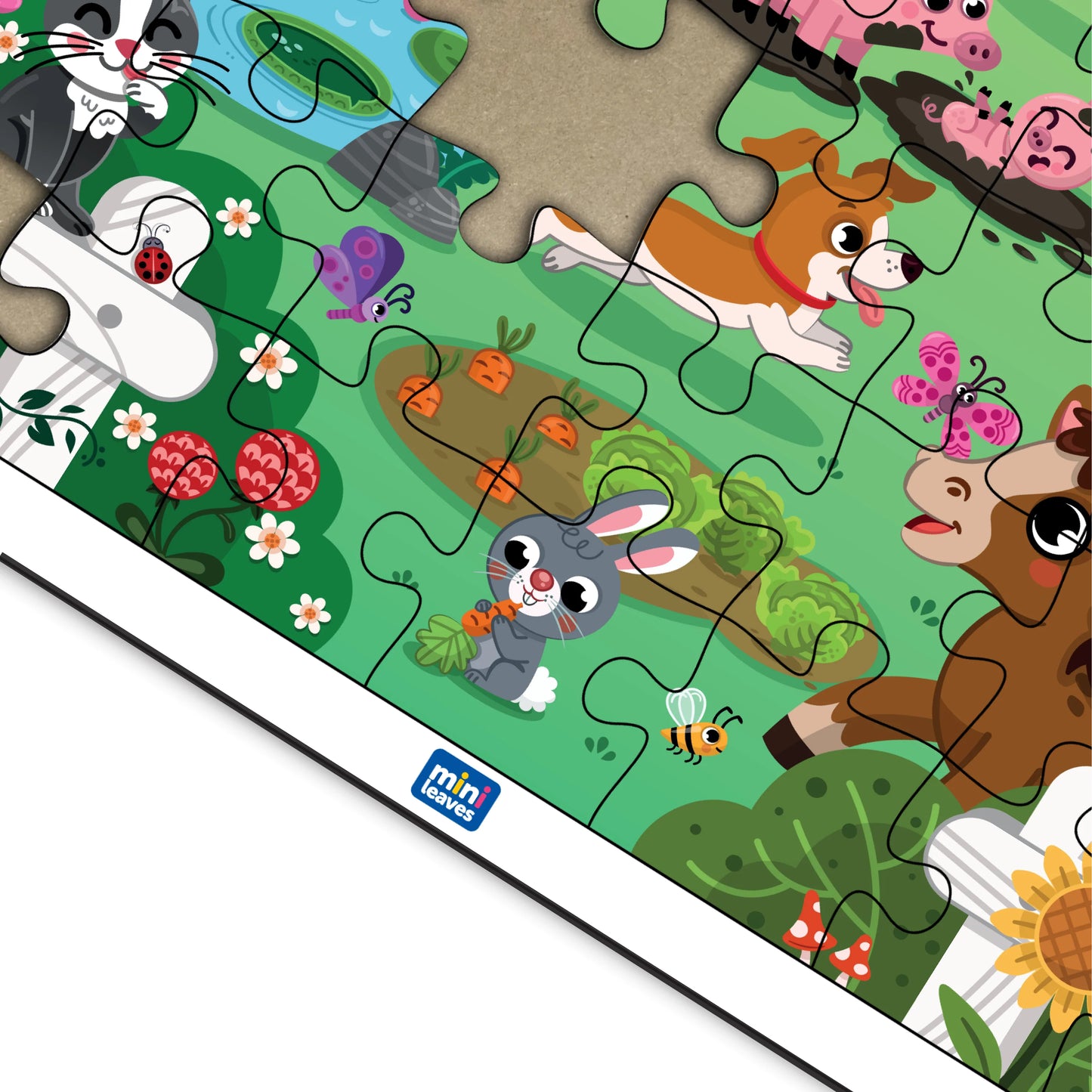 Farmyard Animal Wooden Puzzle