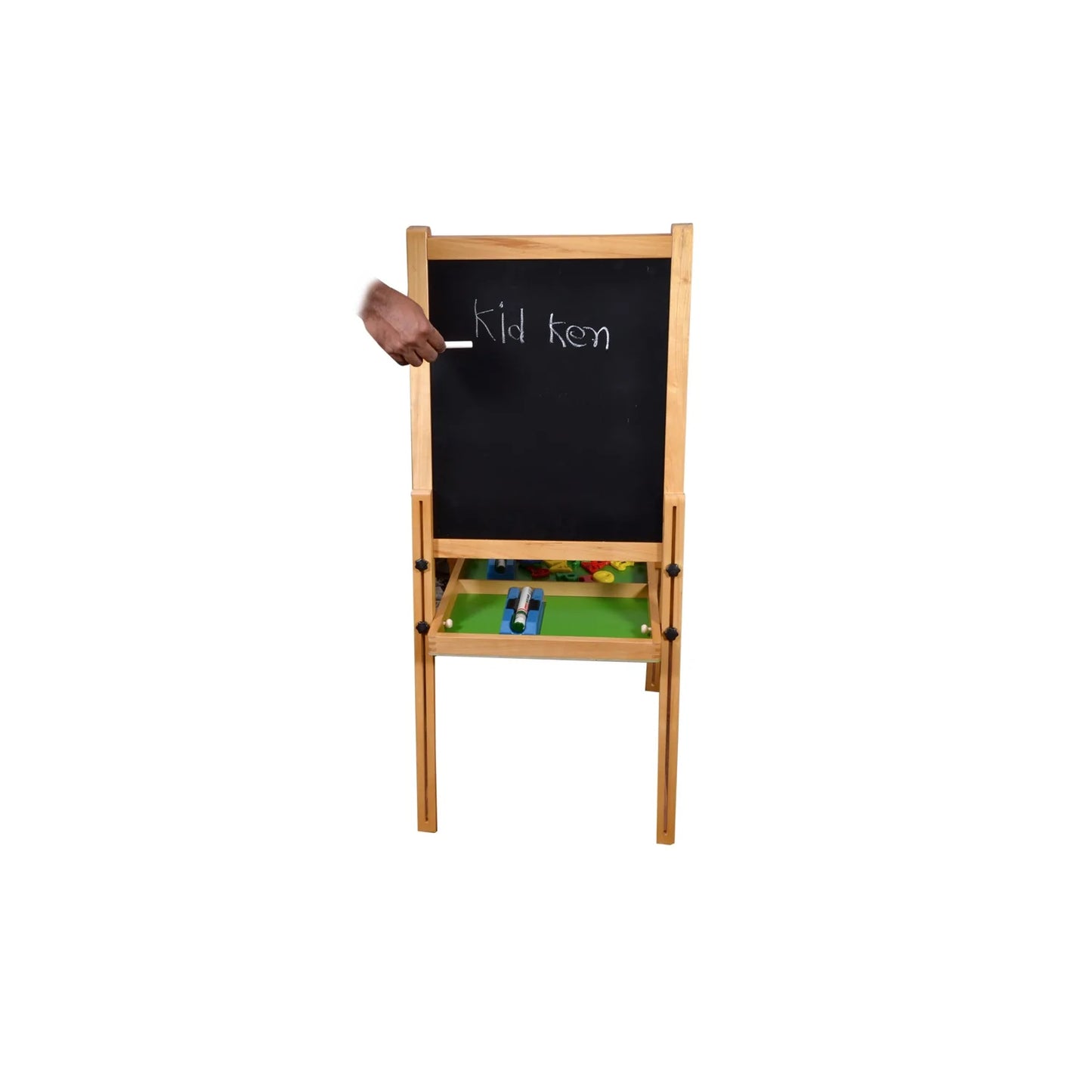 2 In 1 Wooden Easel Learning Board