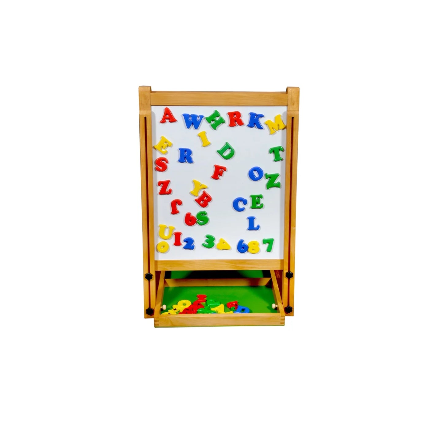 2 In 1 Wooden Easel Learning Board