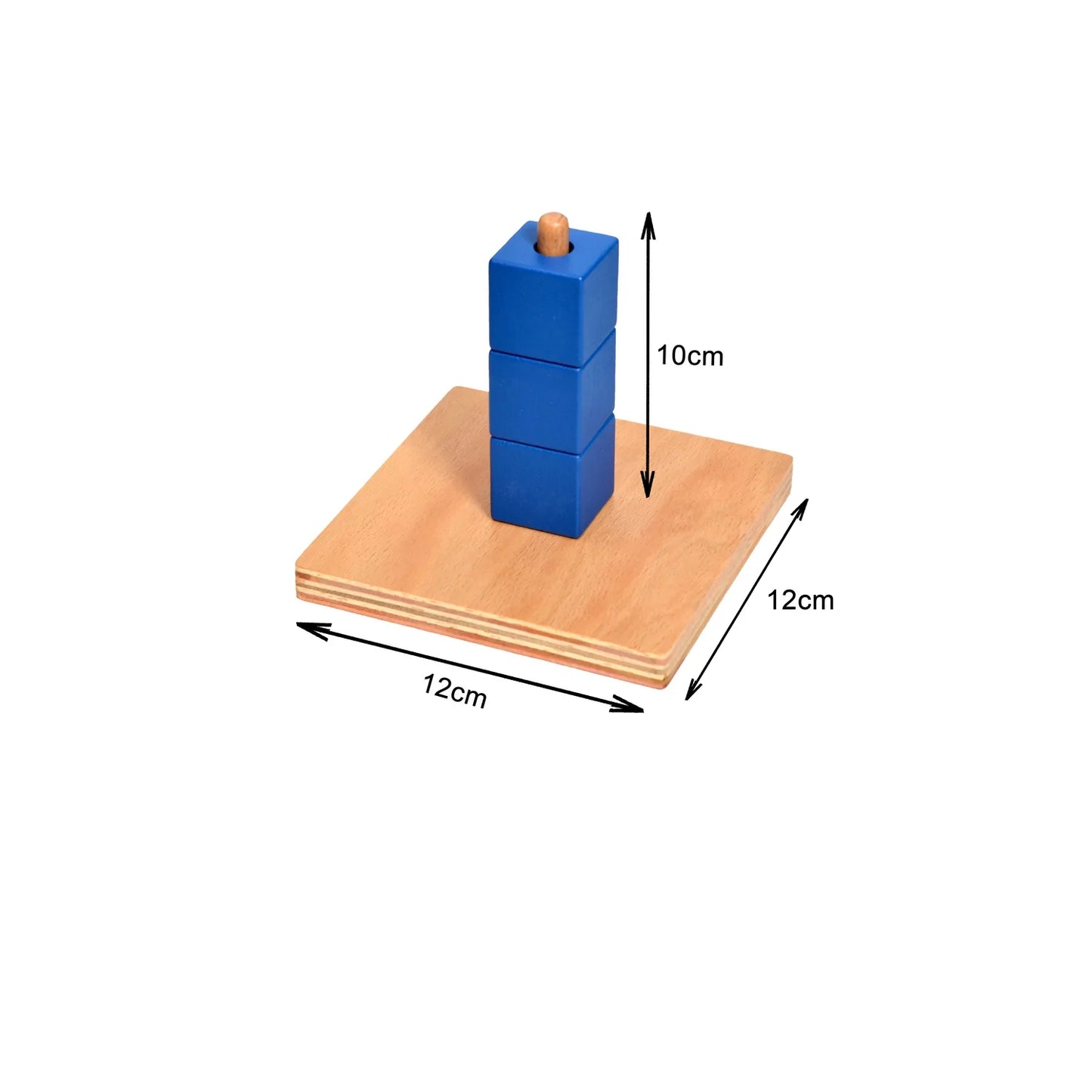 Cubes on Vertical Dial Board