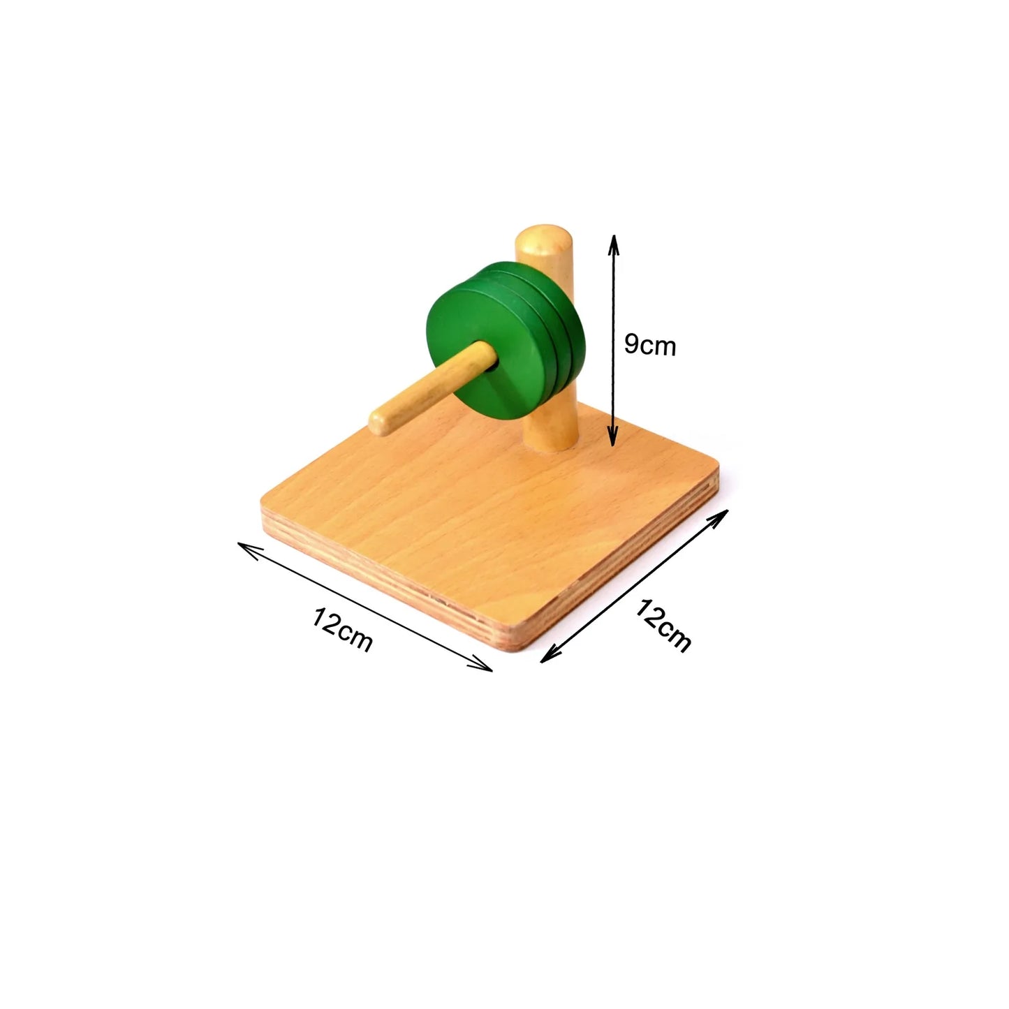 Toddler Montessori Discs on Horizontal Dial