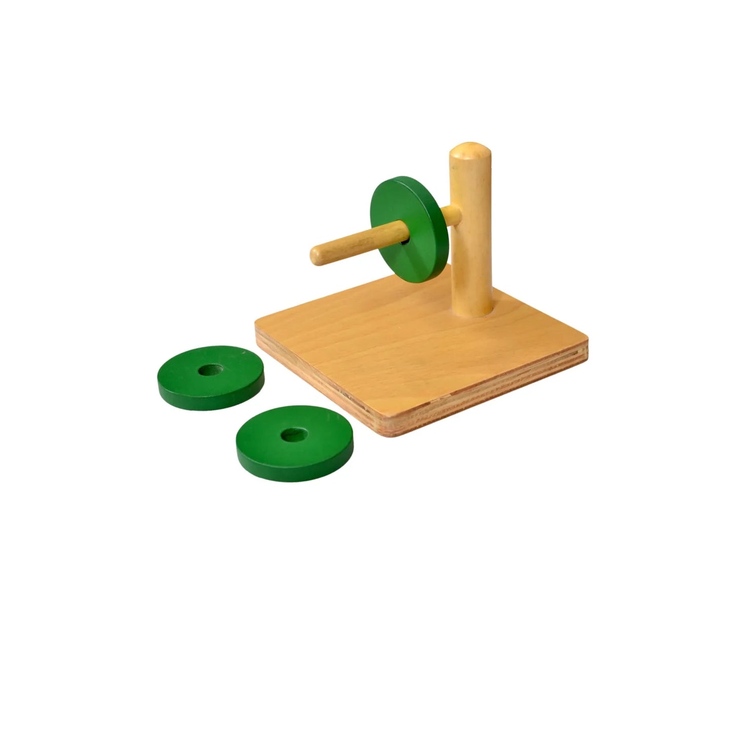 Toddler Montessori Discs on Horizontal Dial