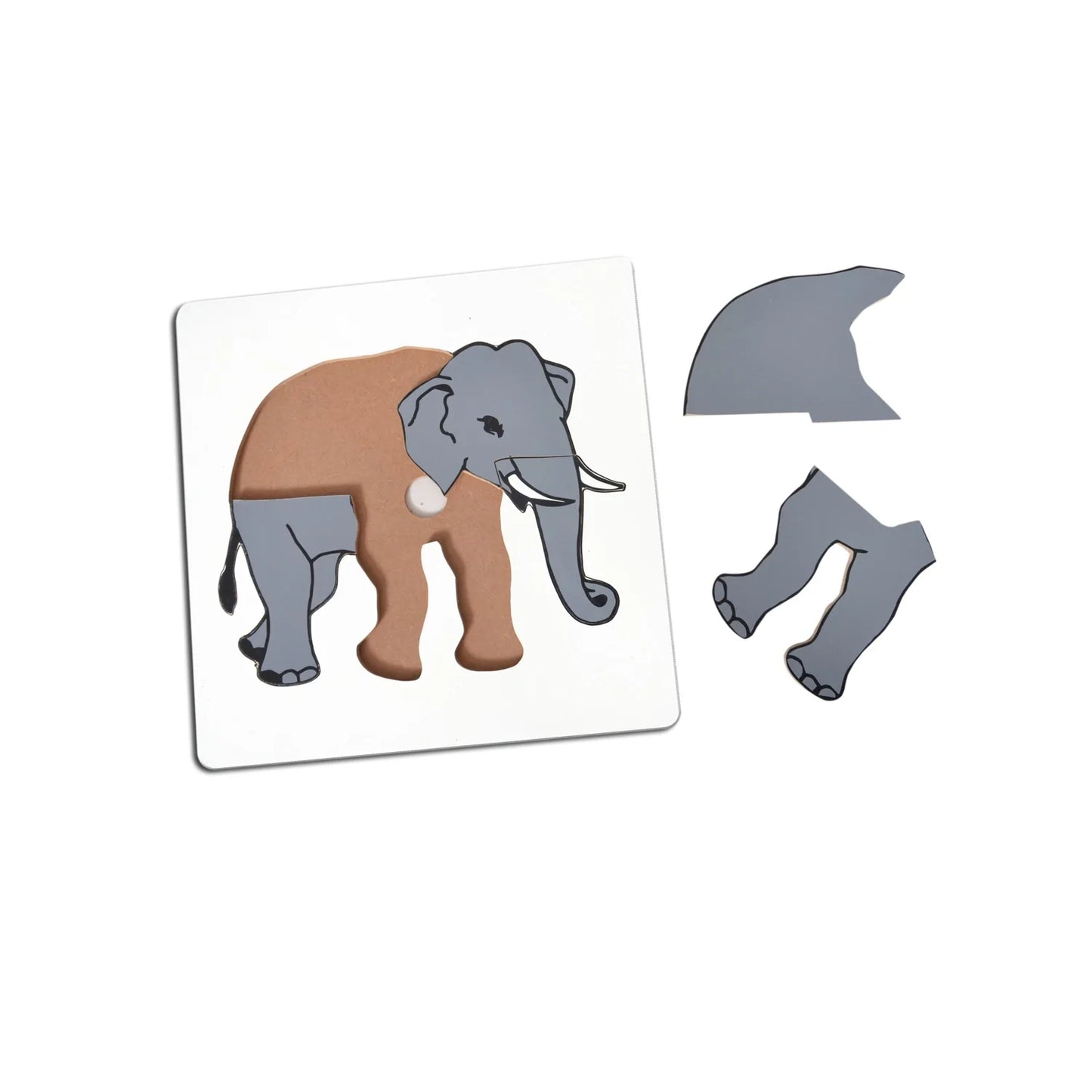 Elephant Puzzle Board
