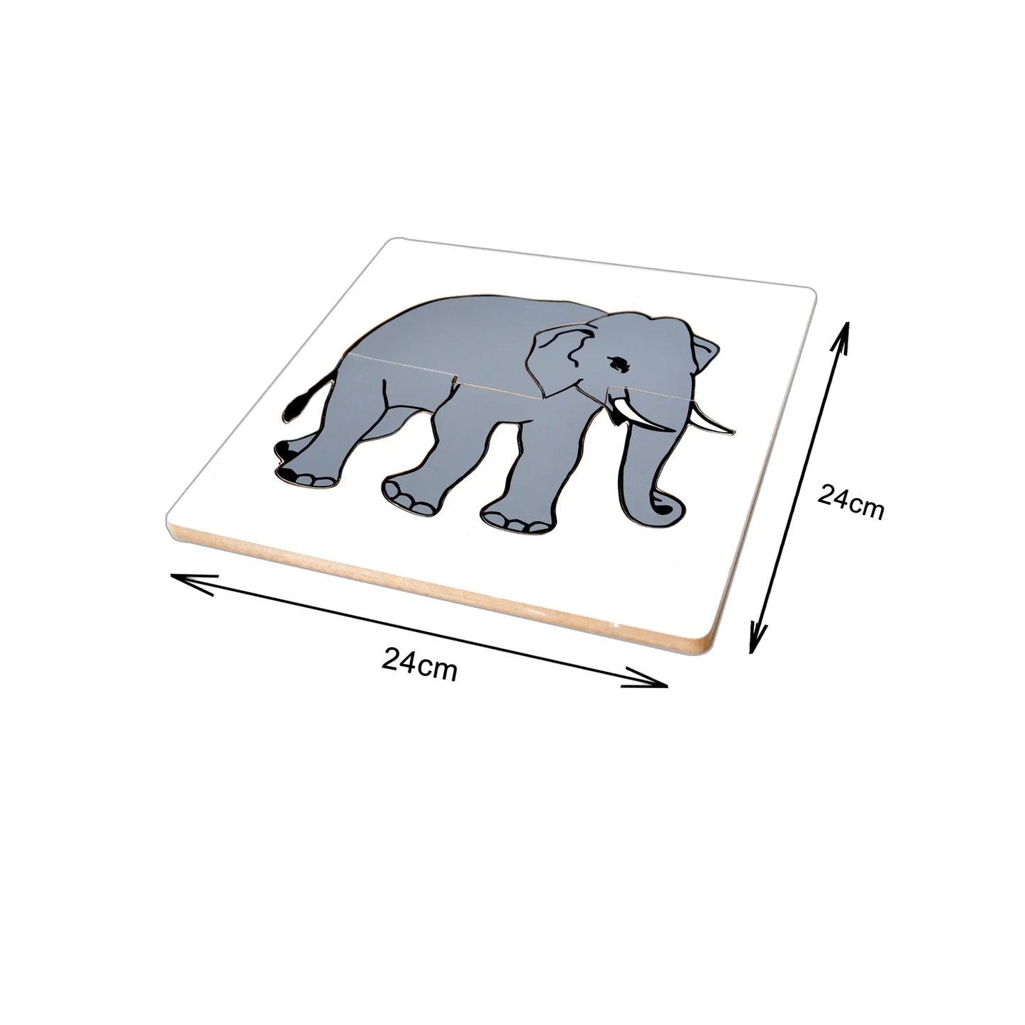 Elephant Puzzle Board