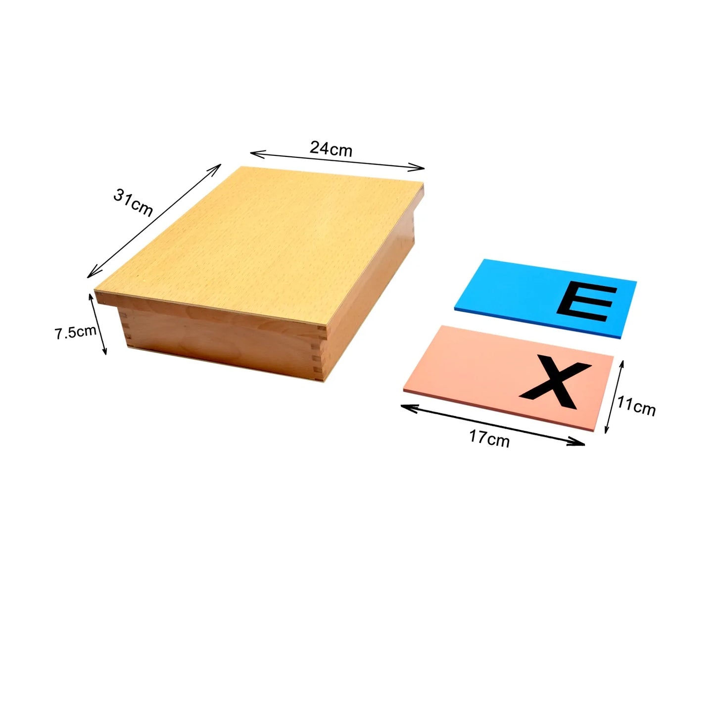 English Sandpaper Capital Letters