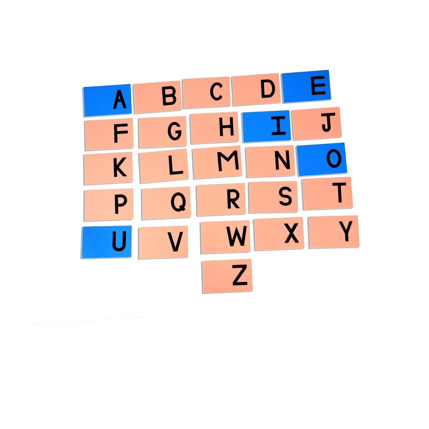 English Sandpaper Capital Letters