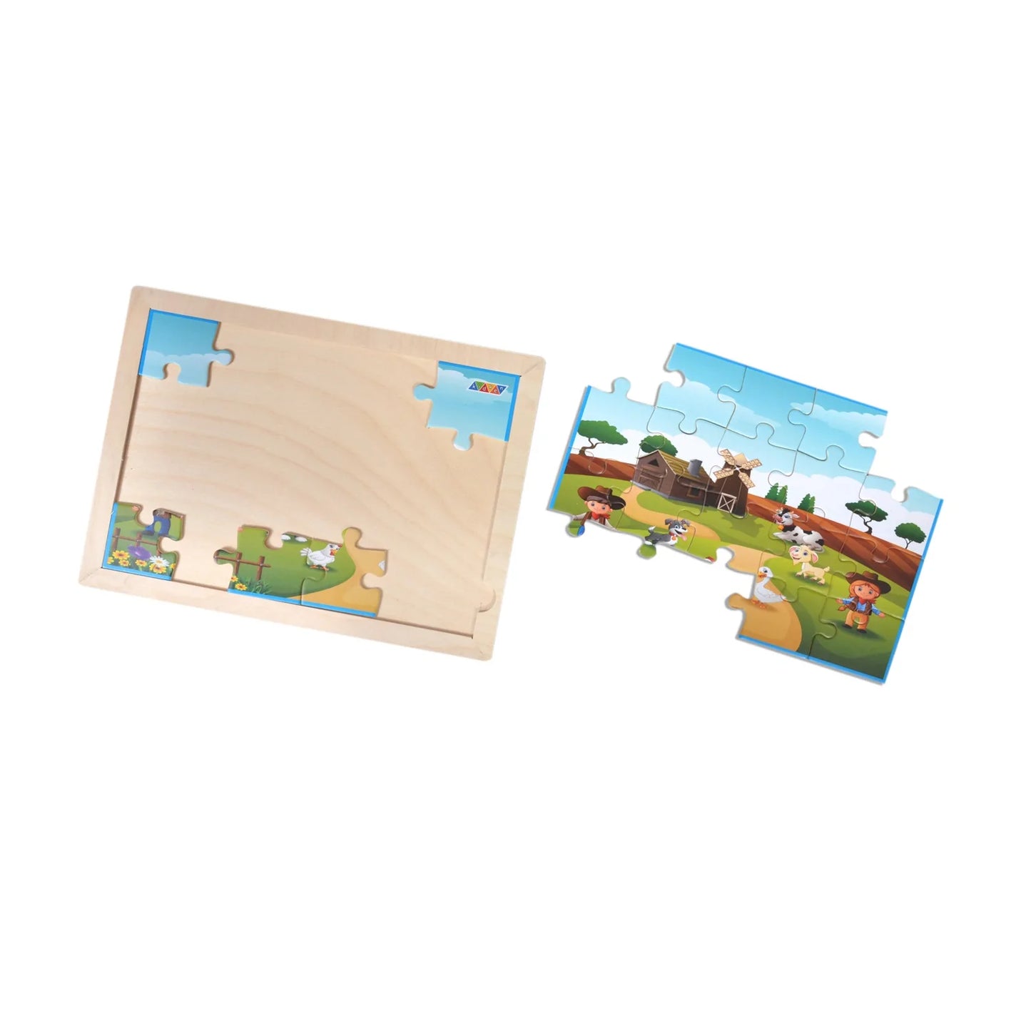 Farm Jigsaw Puzzle Game