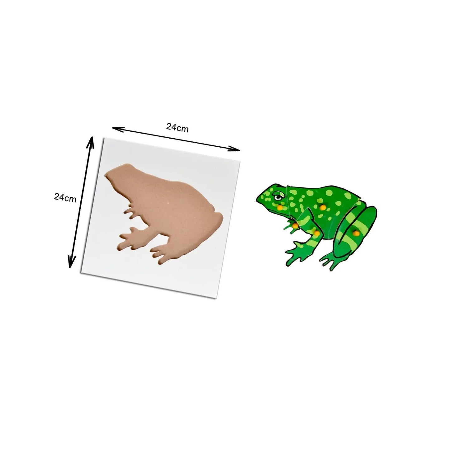 Frog Puzzle Board