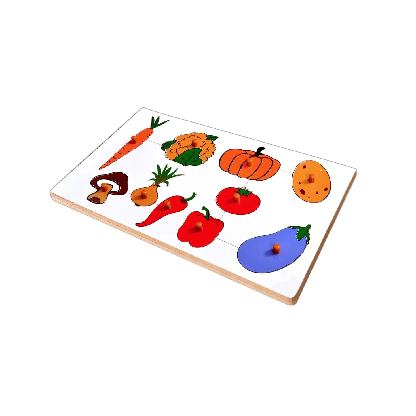 Inset Boards Vegetable Learning Board