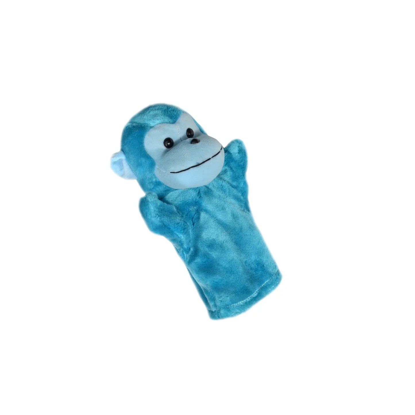 Monkey Hand Glove Puppet - Blue