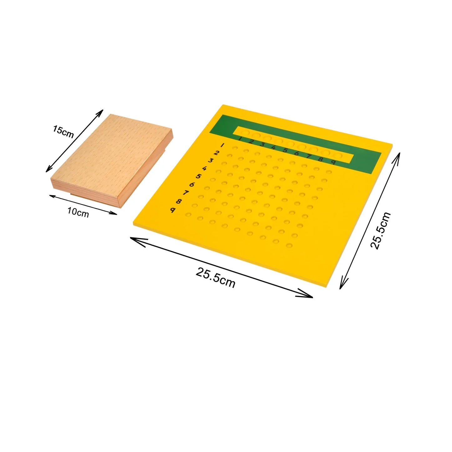 Montessori Division Learning Board