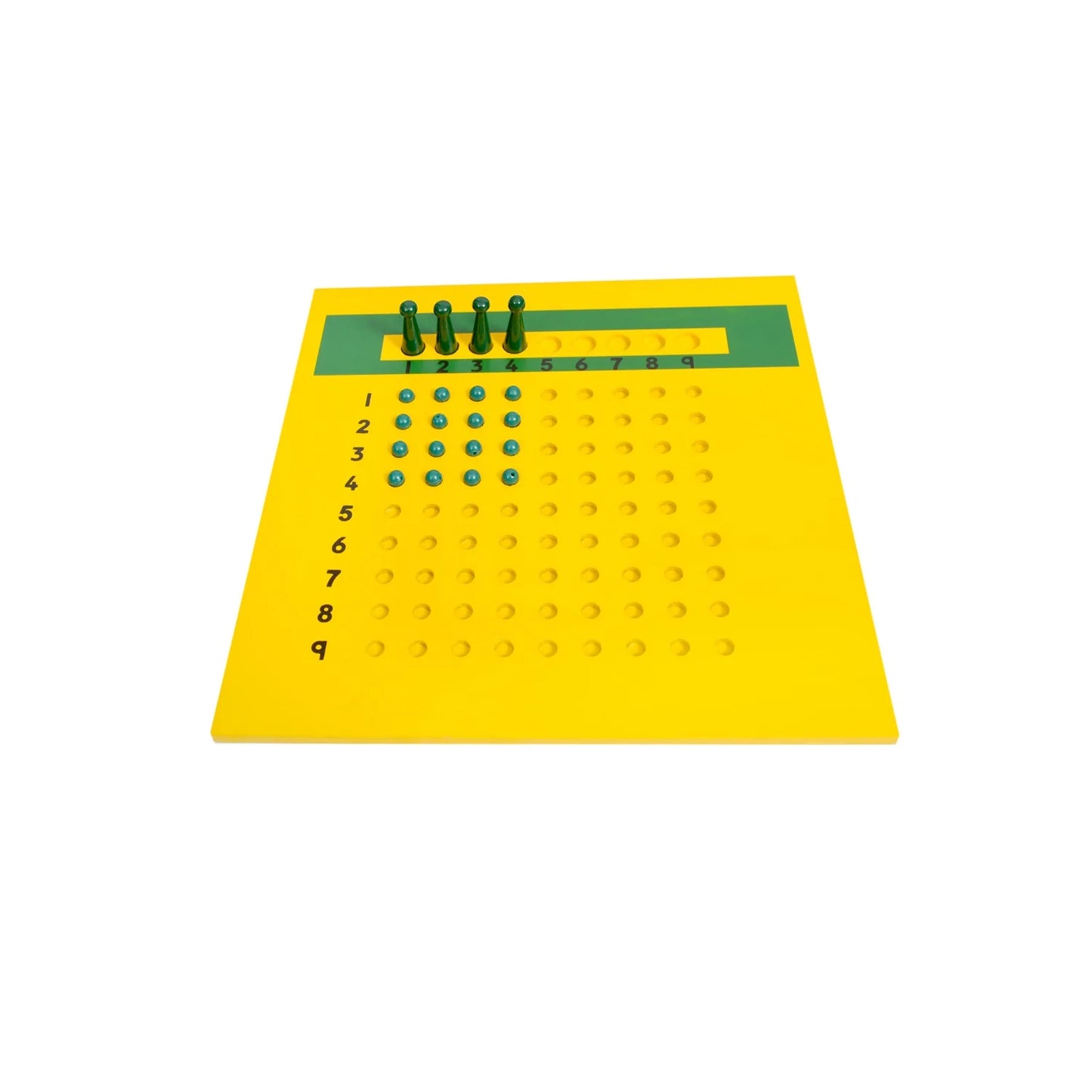 Montessori Division Learning Board