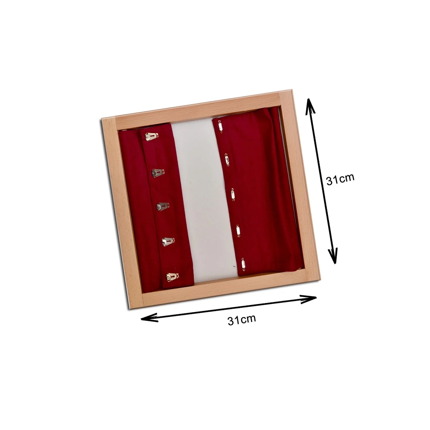 Montessori Fastening Learning Frames - Pant Hooks