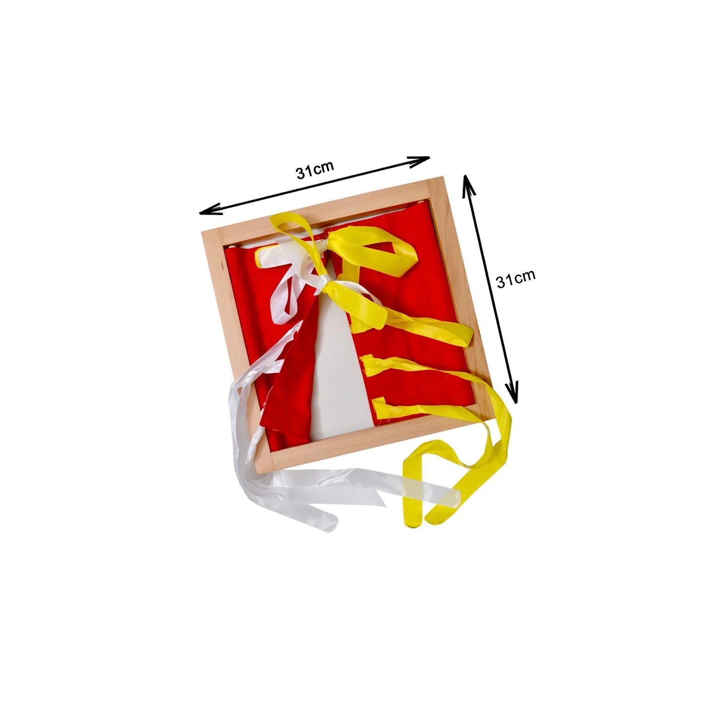 Montessori Fastening Learning Frames - Ribbon or Bow