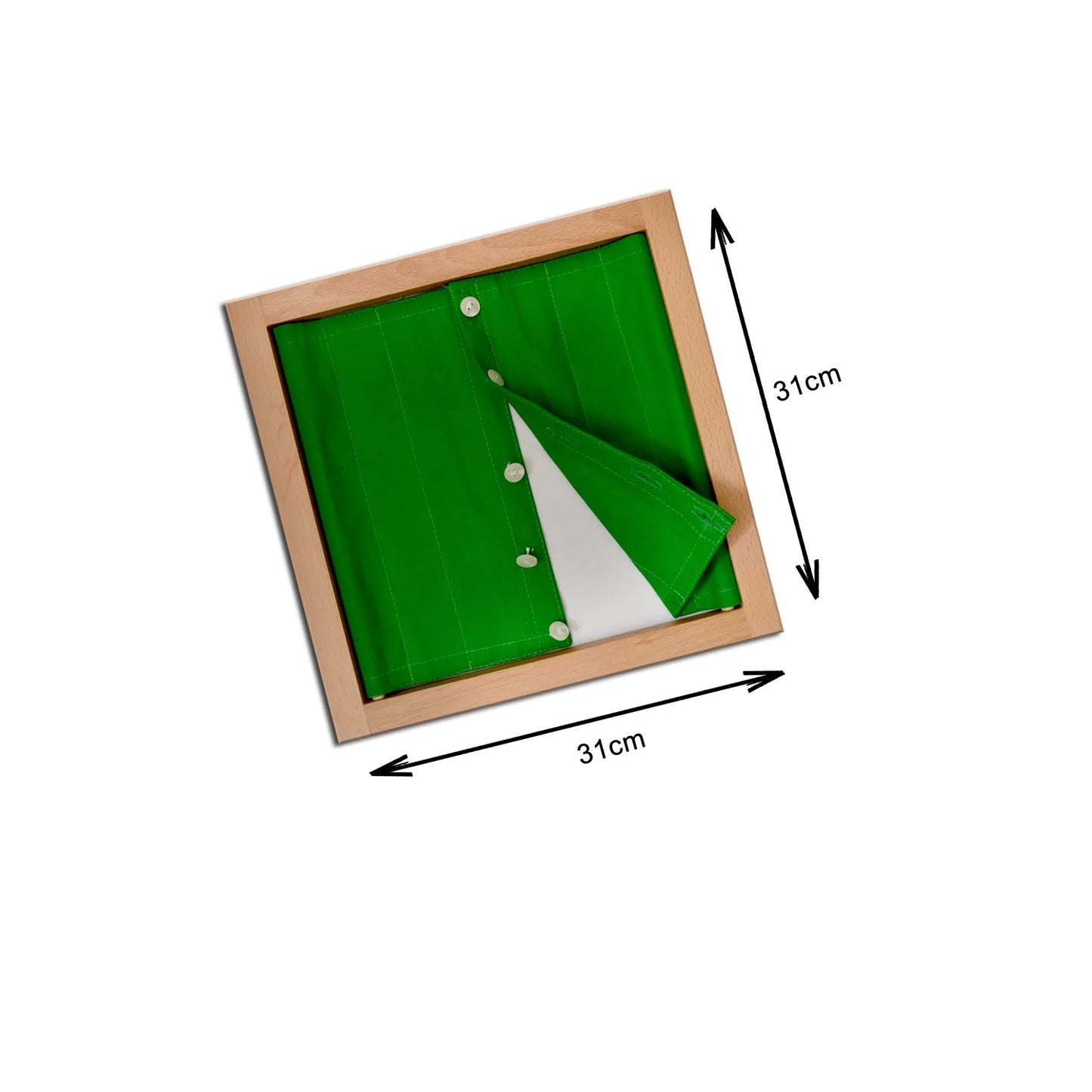 Montessori Fastening Learning Frames - Shirt Button