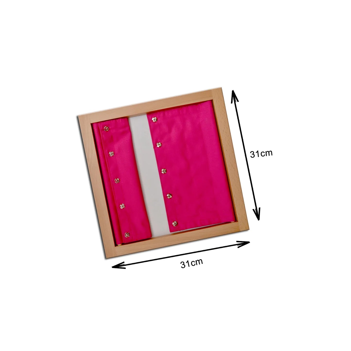 Montessori Fastening Learning Frames (Press Button)
