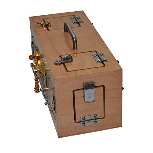 Montessori Little Lock Wooden Learning Box