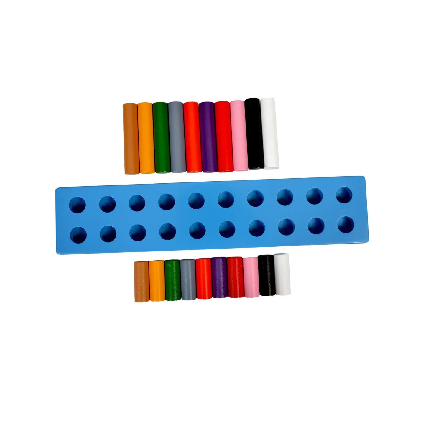 Montessori Pairing Of Rods Big Learning Set
