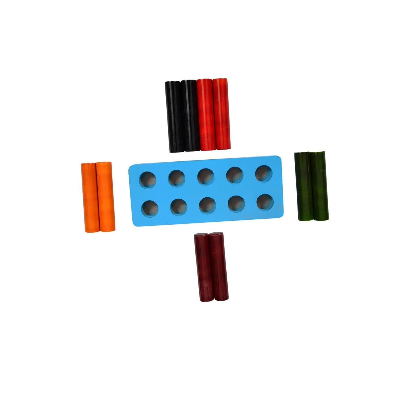 Montessori Pairing Of Rods Small Learing Board