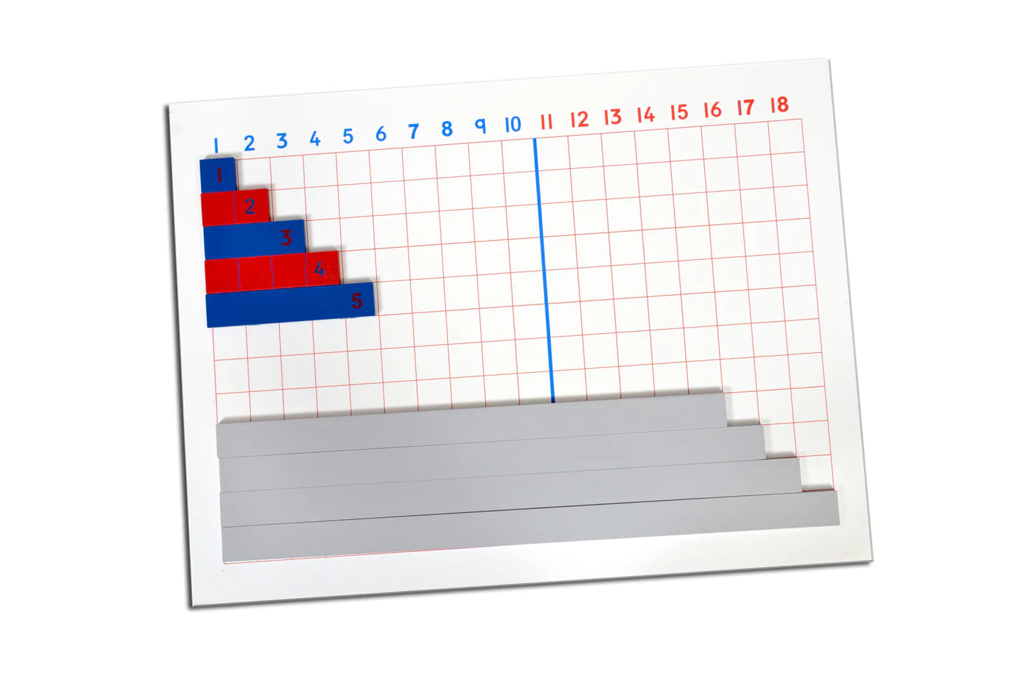 Montessori Subtraction Learning Board