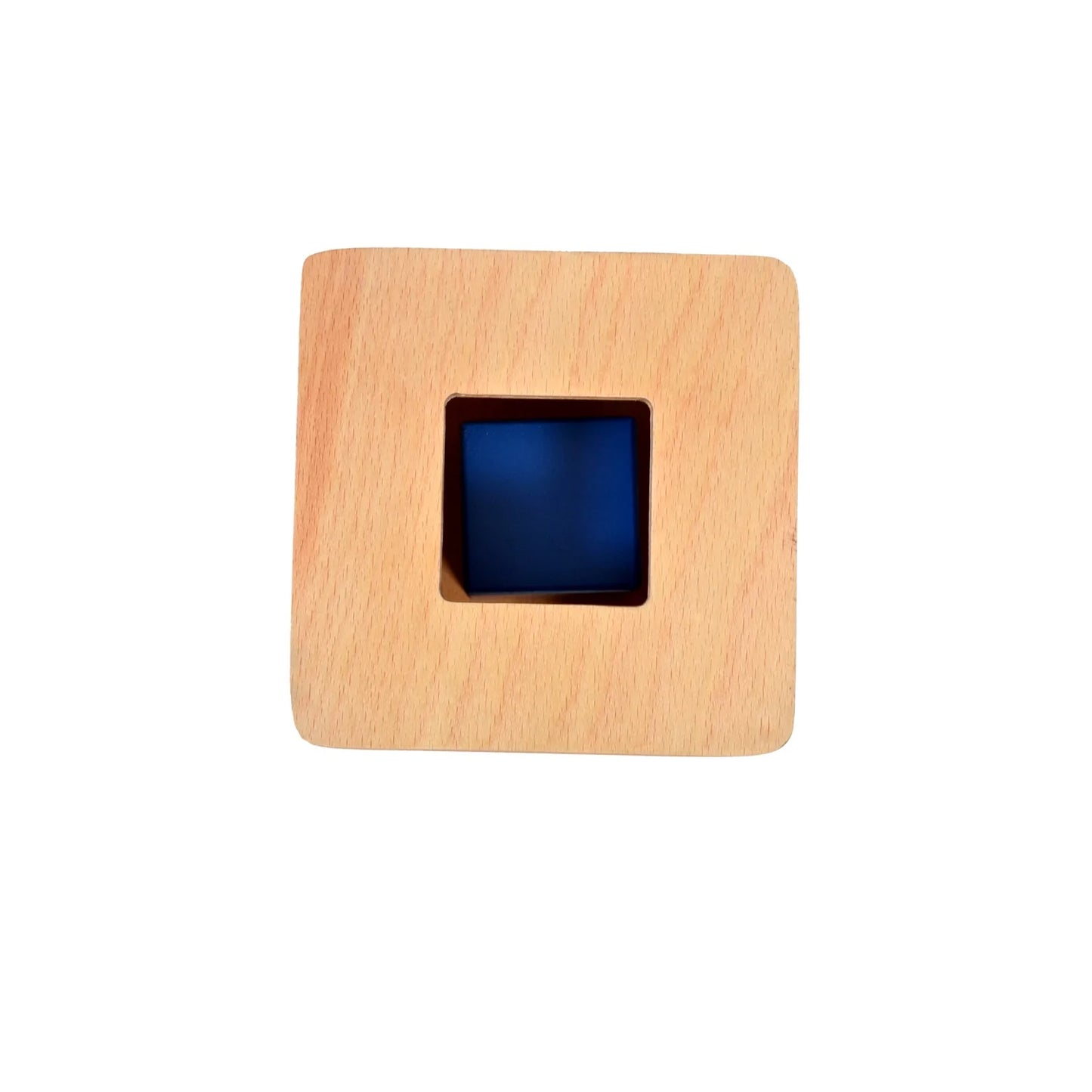 Montessori Toddler Imbucare Learning Box With Square Hole