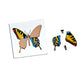 Montessori Wooden Pegged Learning Board - Butterfly