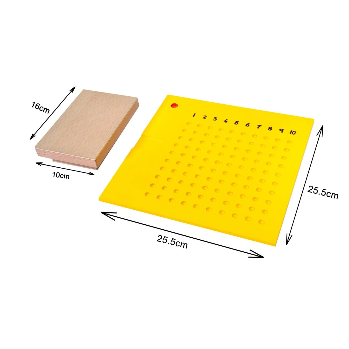Multiplication Board with Bead Box Learning Board