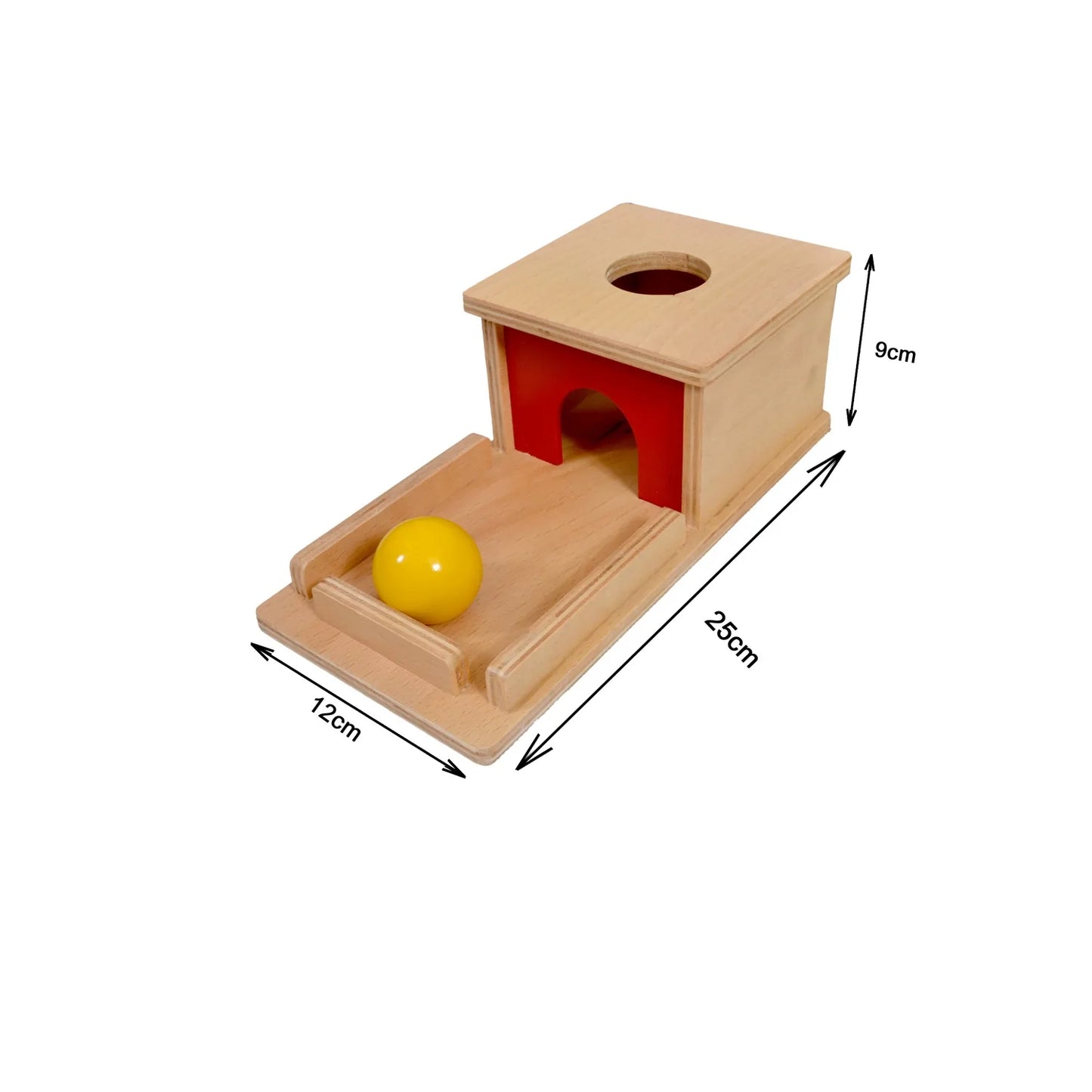 Object Permanence Box With Tray