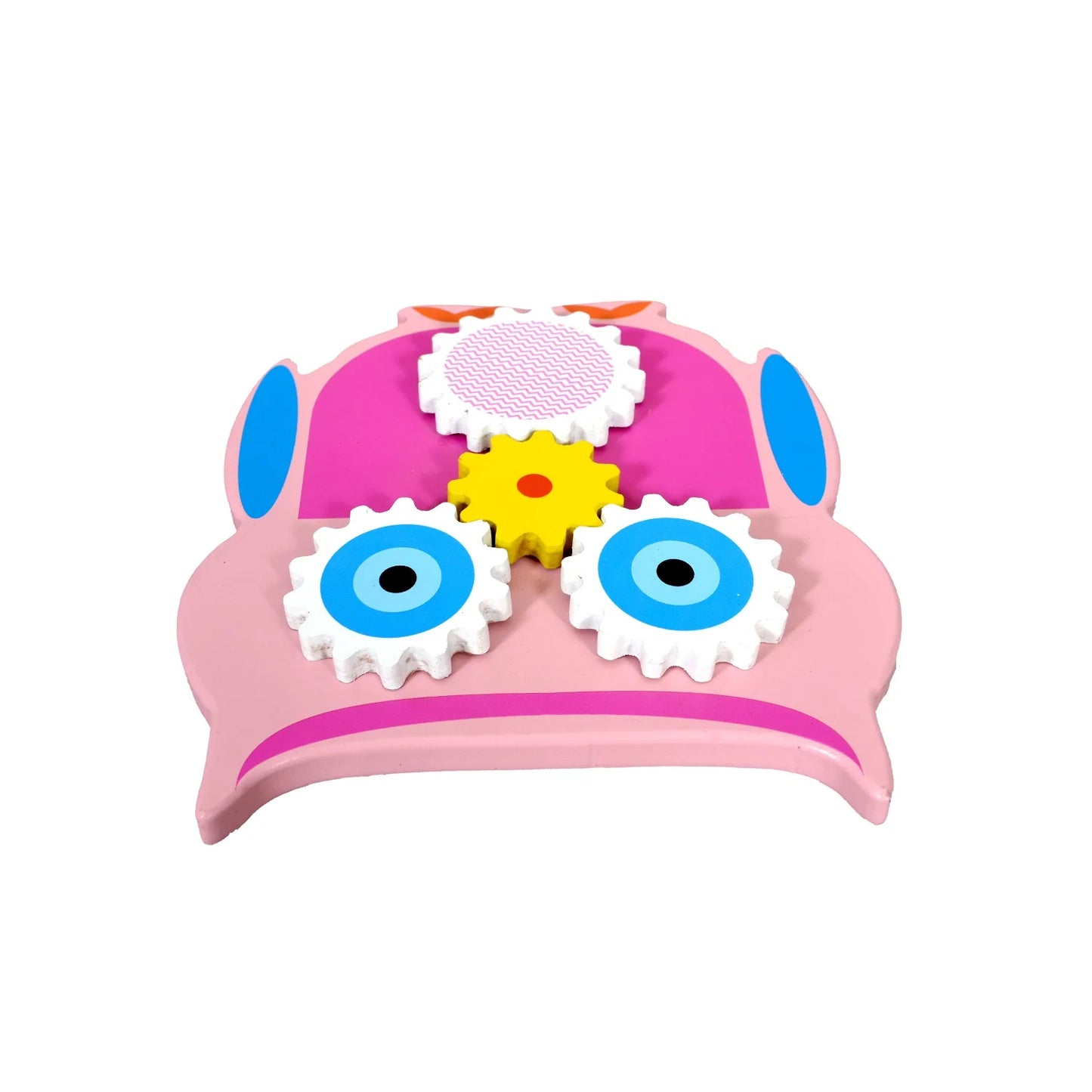 Owl Gear Wooden Toy