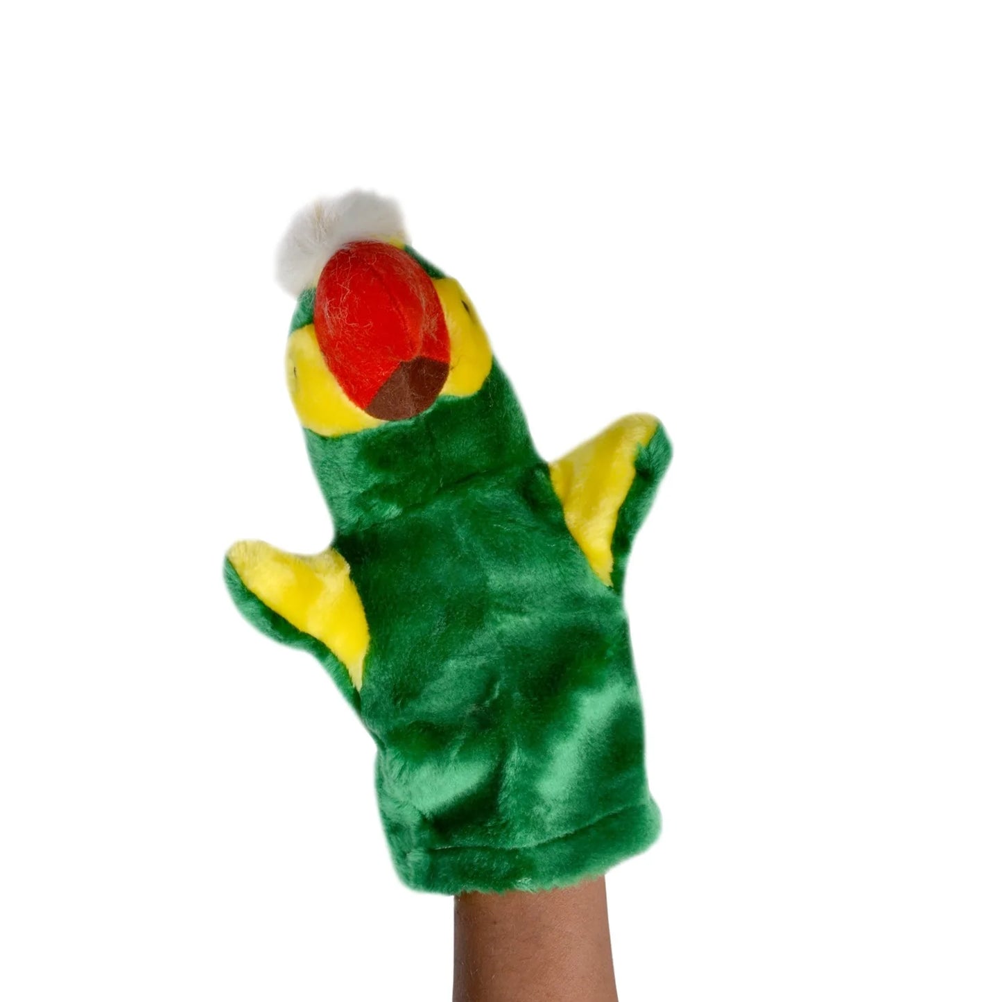 Parrot Hand Glove Puppet - Green