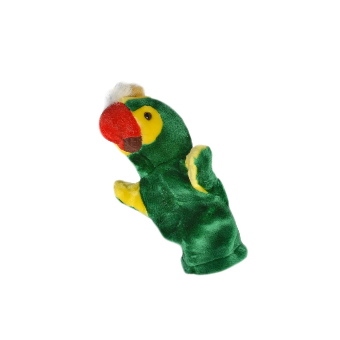 Parrot Hand Glove Puppet - Green