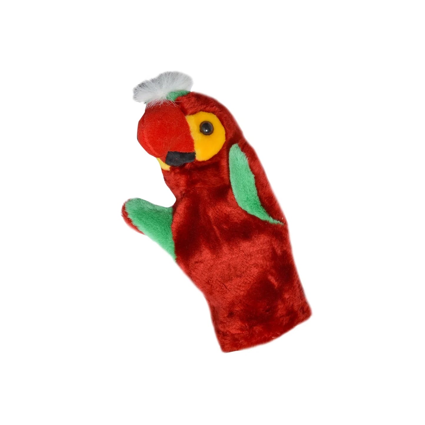 Parrot Hand Glove Puppet - Red