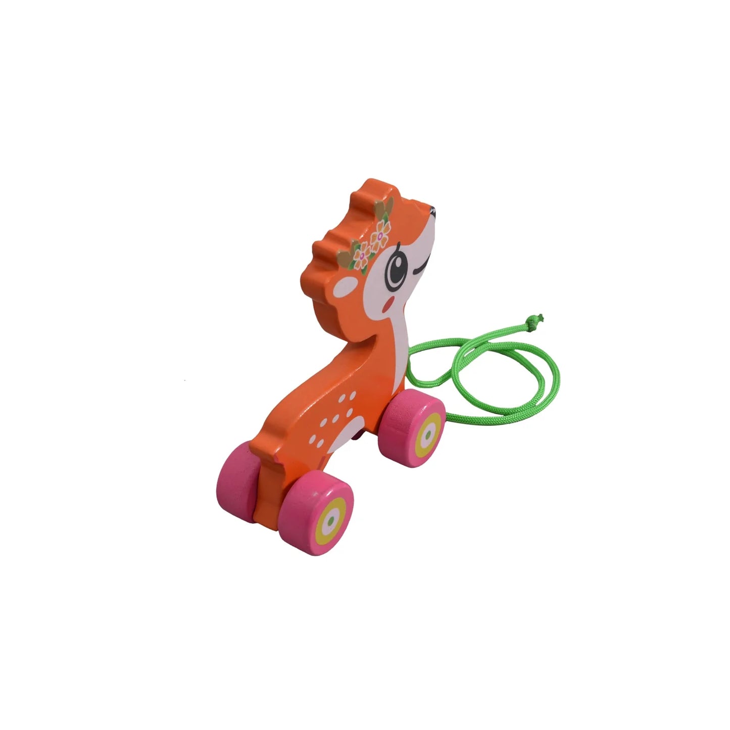 Pull Along Dear Wooden Toy