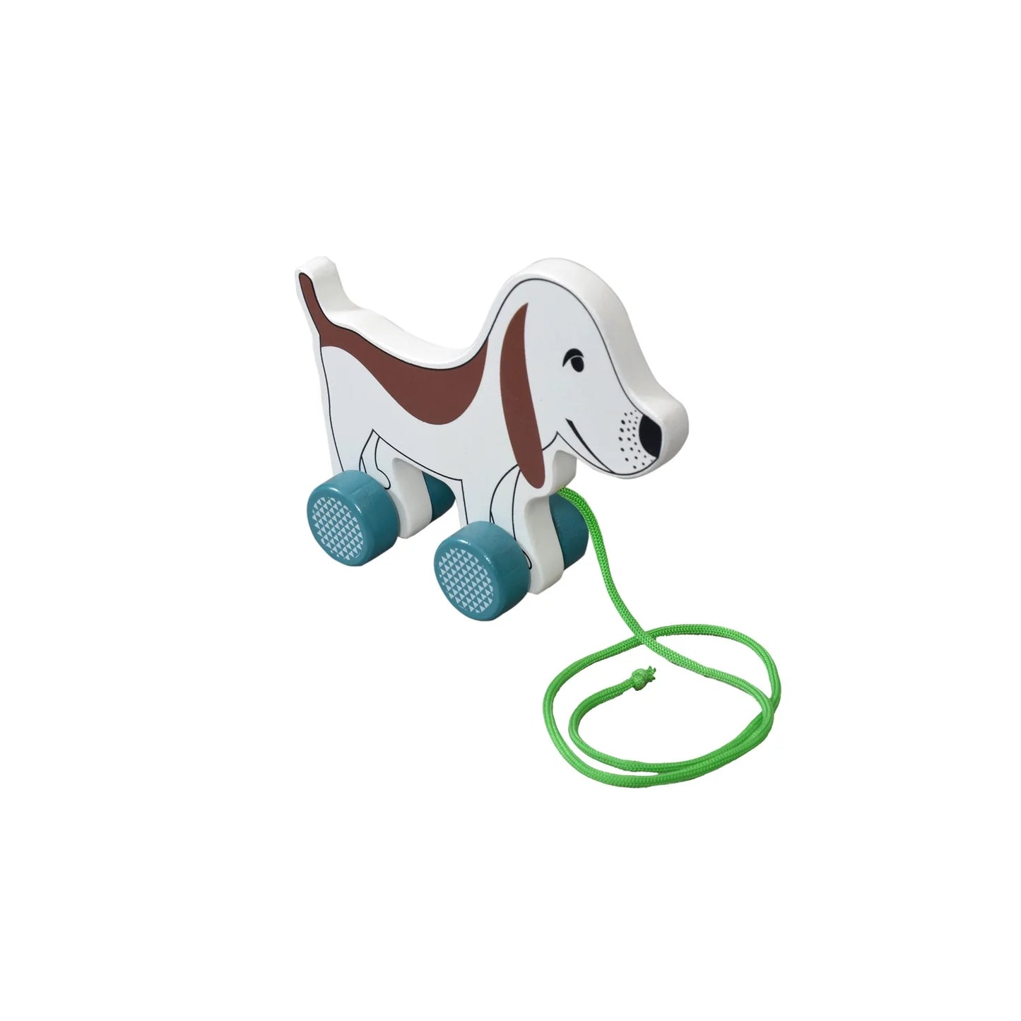 Pull Along Dog Wooden Toy