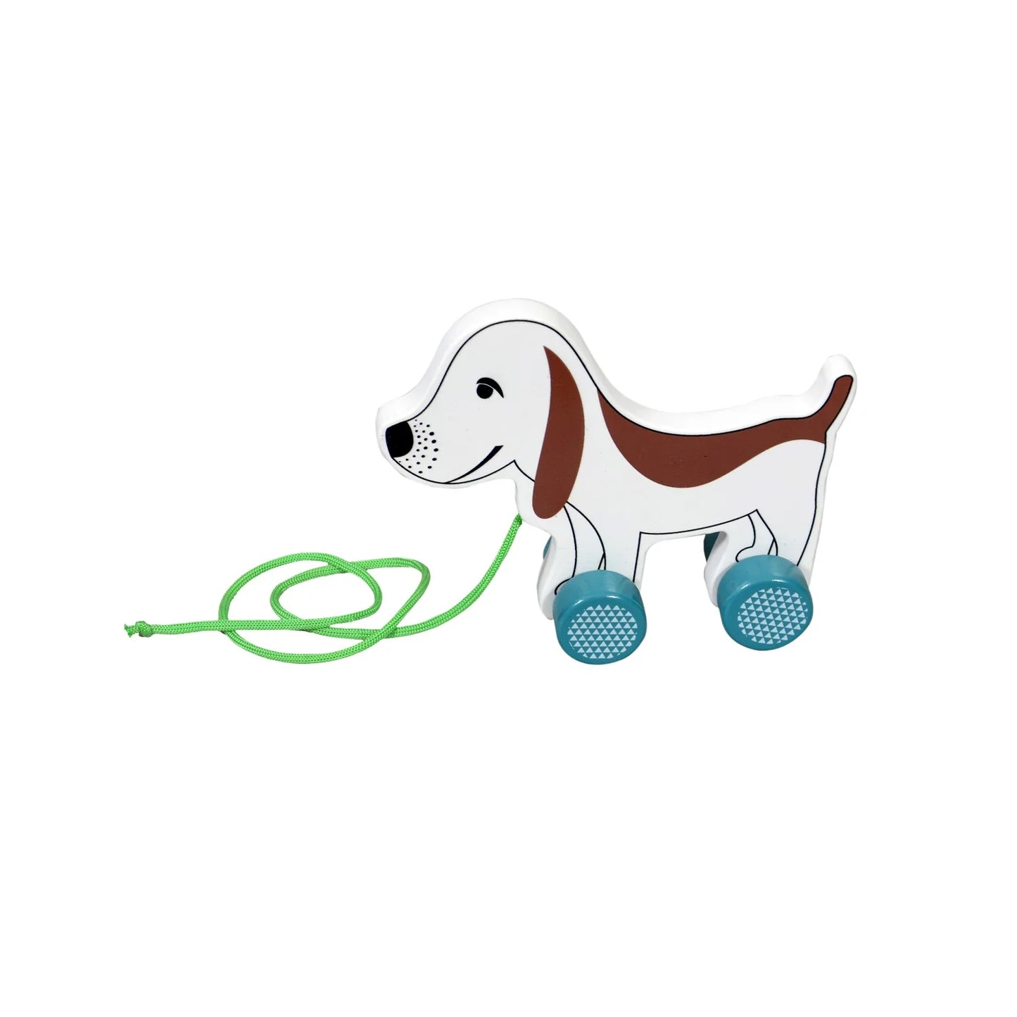 Pull Along Dog Wooden Toy