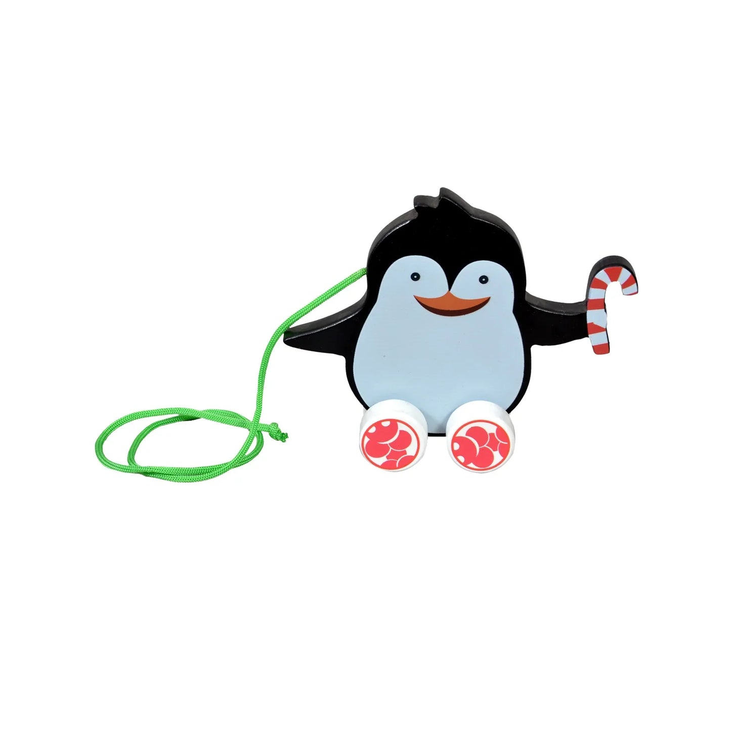 Pull Along Penguin Wooden Toy