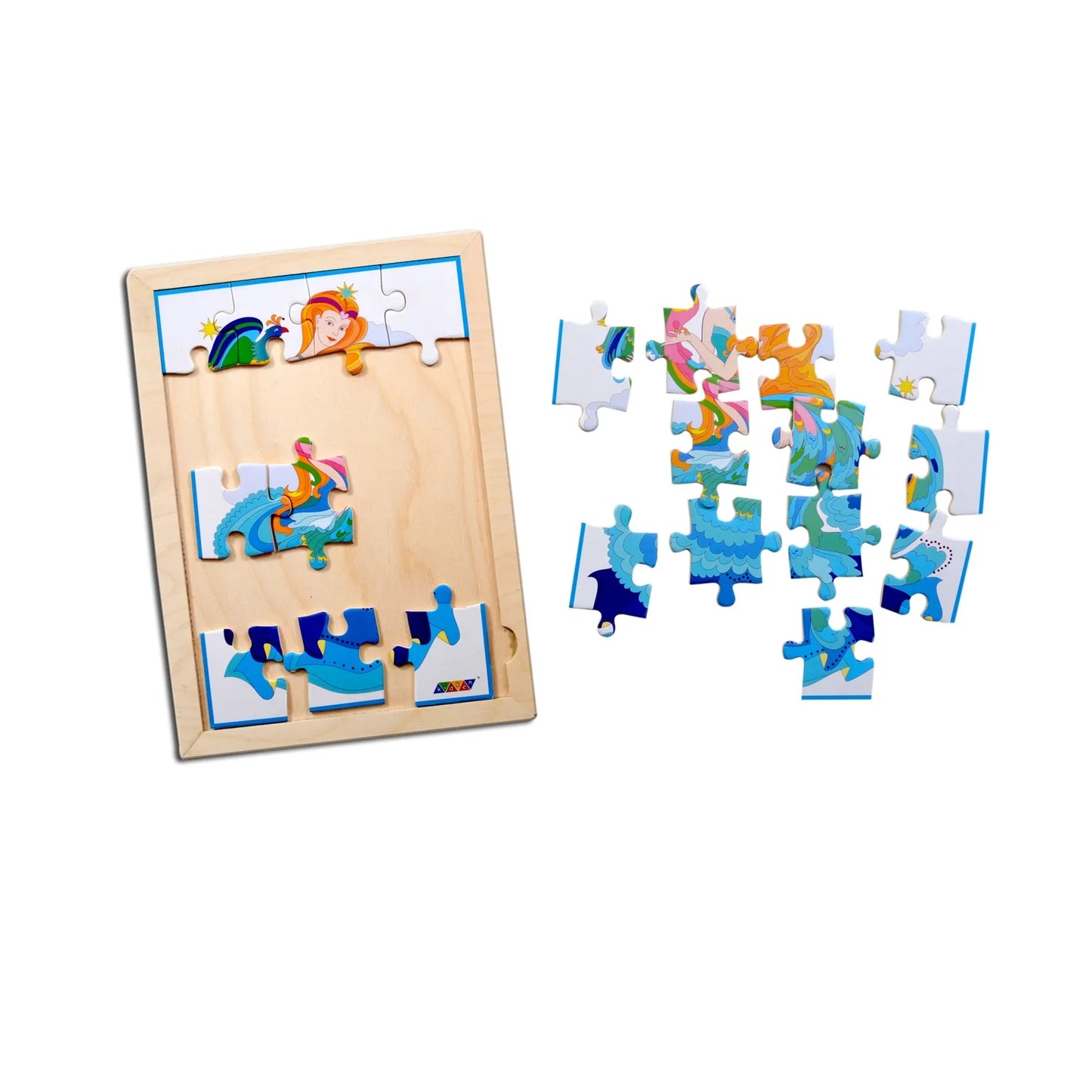 Queen Jigsaw Puzzle With Colouring Sheet