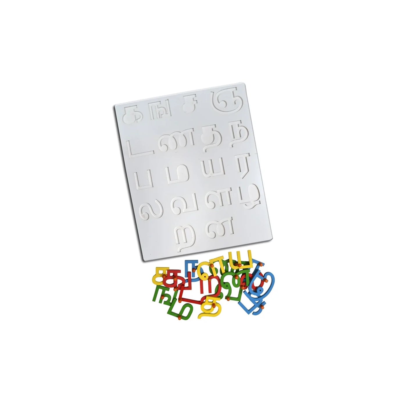 Tamil Alphabets Learning Cut Out