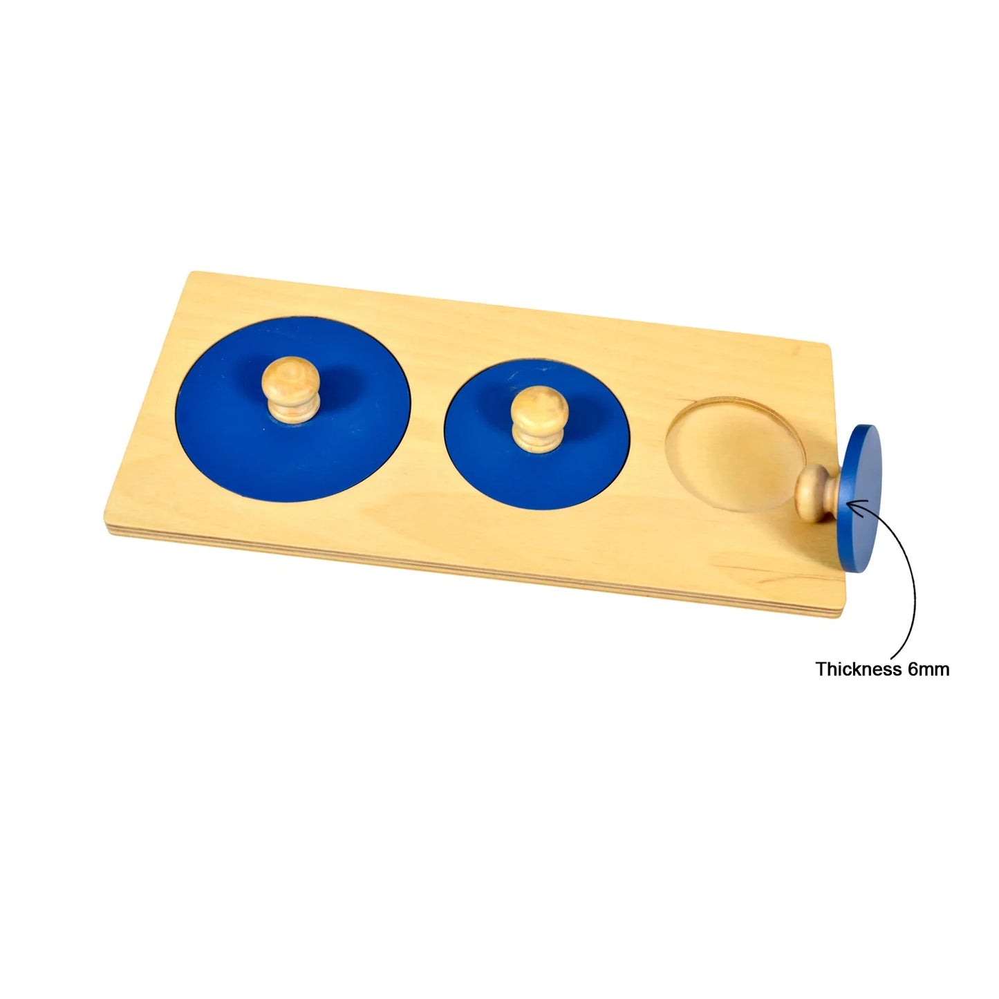 Three Circles Puzzle Board