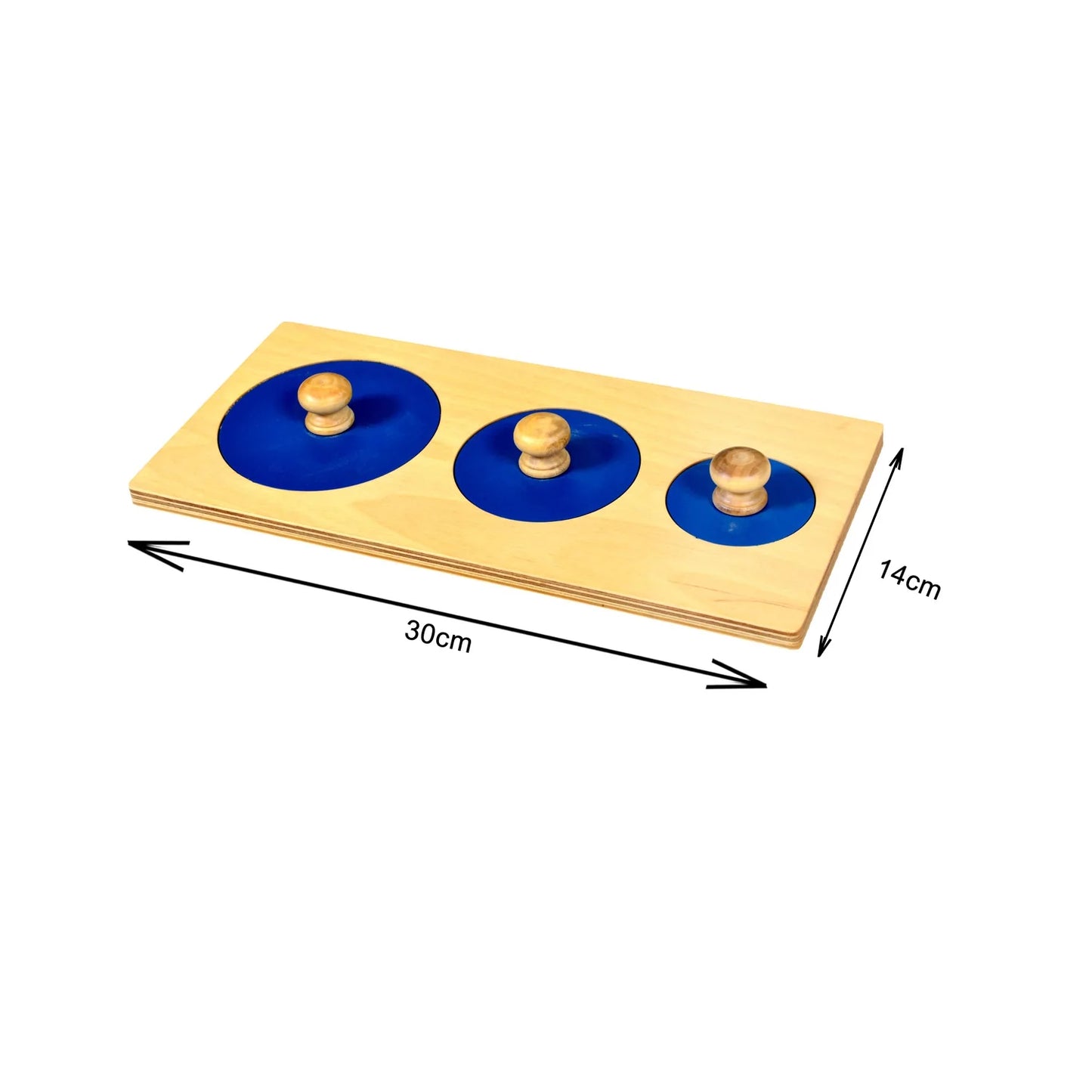 Three Circles Puzzle Board