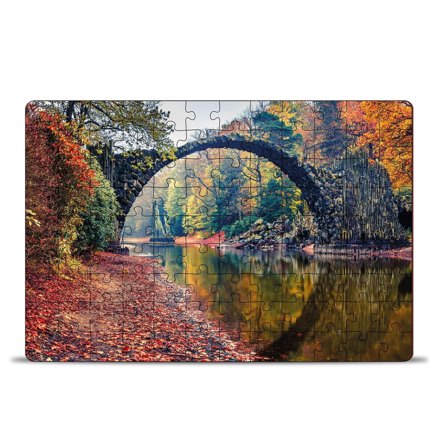 Buy Kromlau Park Saxony Germany Wooden Jigsaw Puzzle Set2 - SkilloToys.com