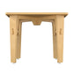 Buy Lime Fig Wooden Table - Natural (18 Inches) - Front View - SkilloToys.com