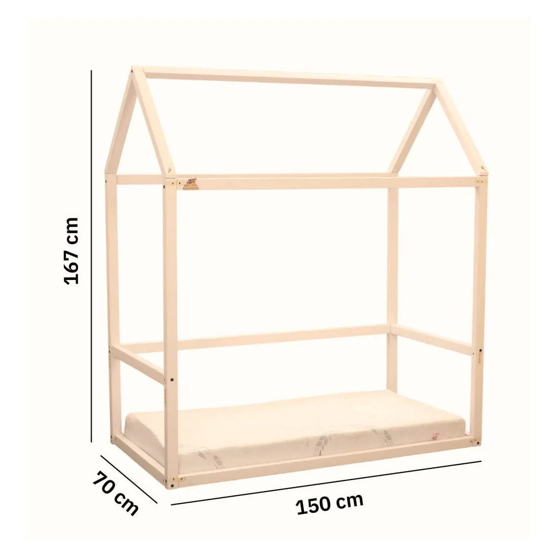 Buy Montessori Floor Bed With Mattress - SkilloToys.com