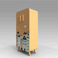 Buy Nora Wooden Cabinet - City Nights - Side View - SkilloToys.com