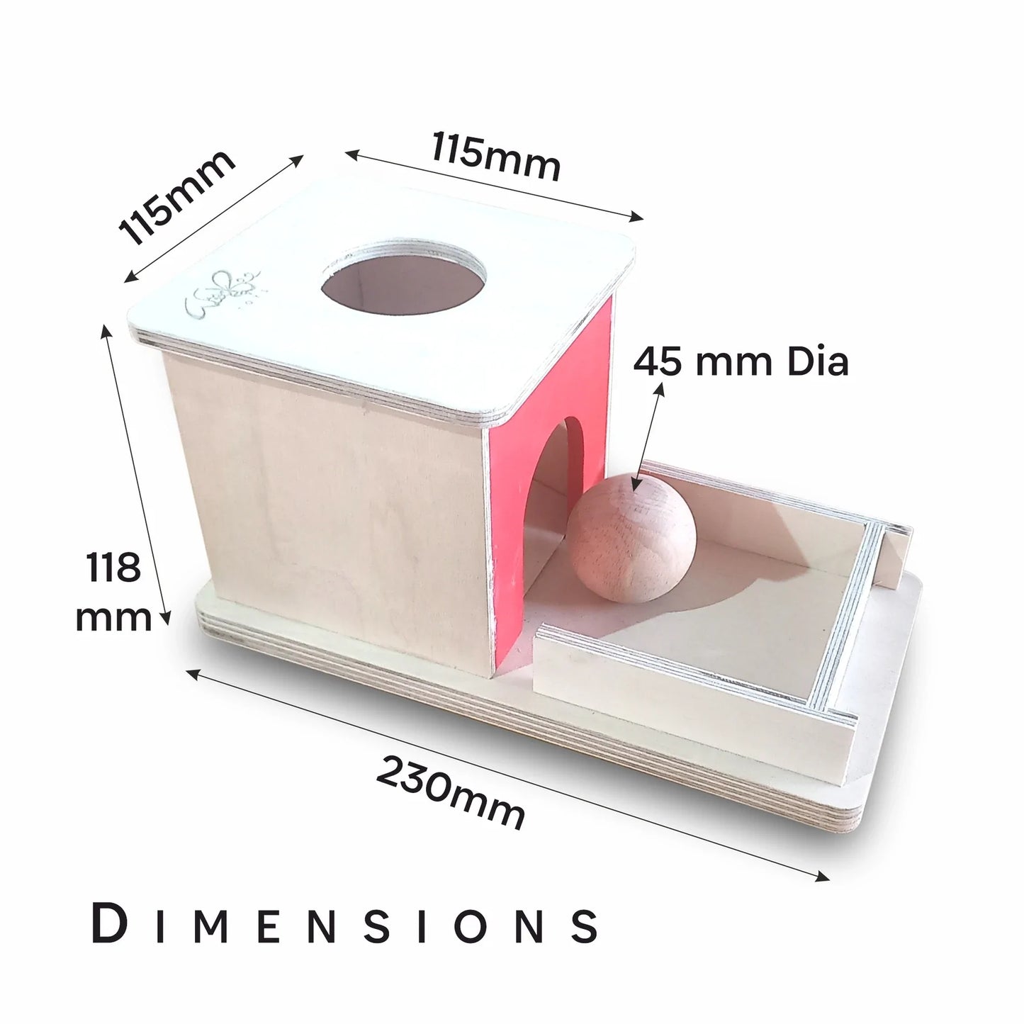 Buy Object Permanence Box - Measurement - SkilloToys.com