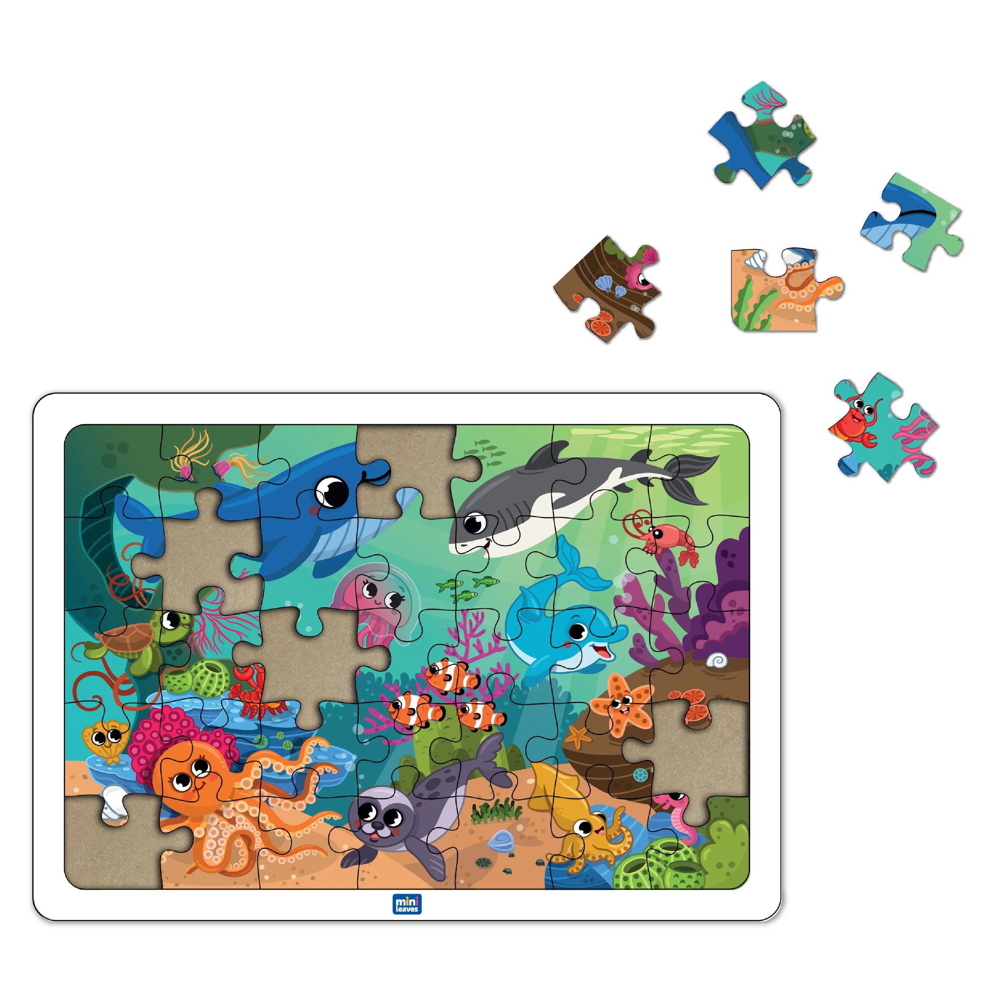 Buy Ocean Wonder Wooden Puzzle - SkilloToys.com