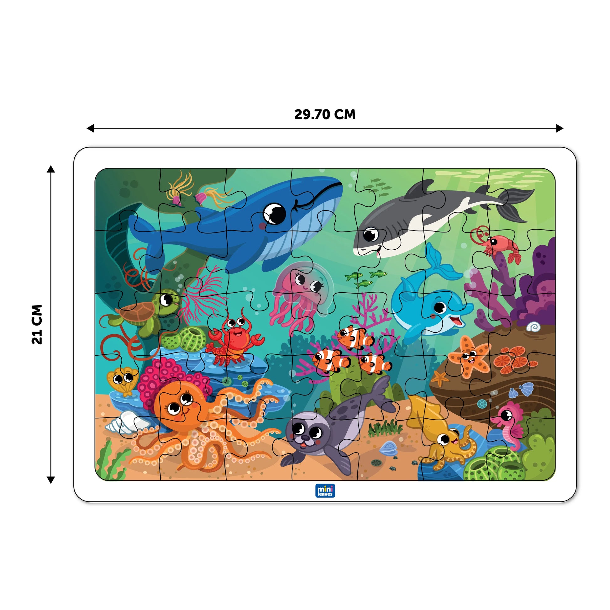 Buy Ocean Wonder Wooden Puzzle - SkilloToys.com